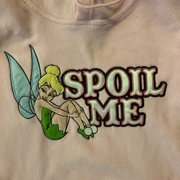 Disney Tinkerbell Pink Fleece Hoodie - Picture 3 of 6